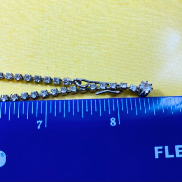 Stunning vintage rhinestone encrusted cocktail necklace